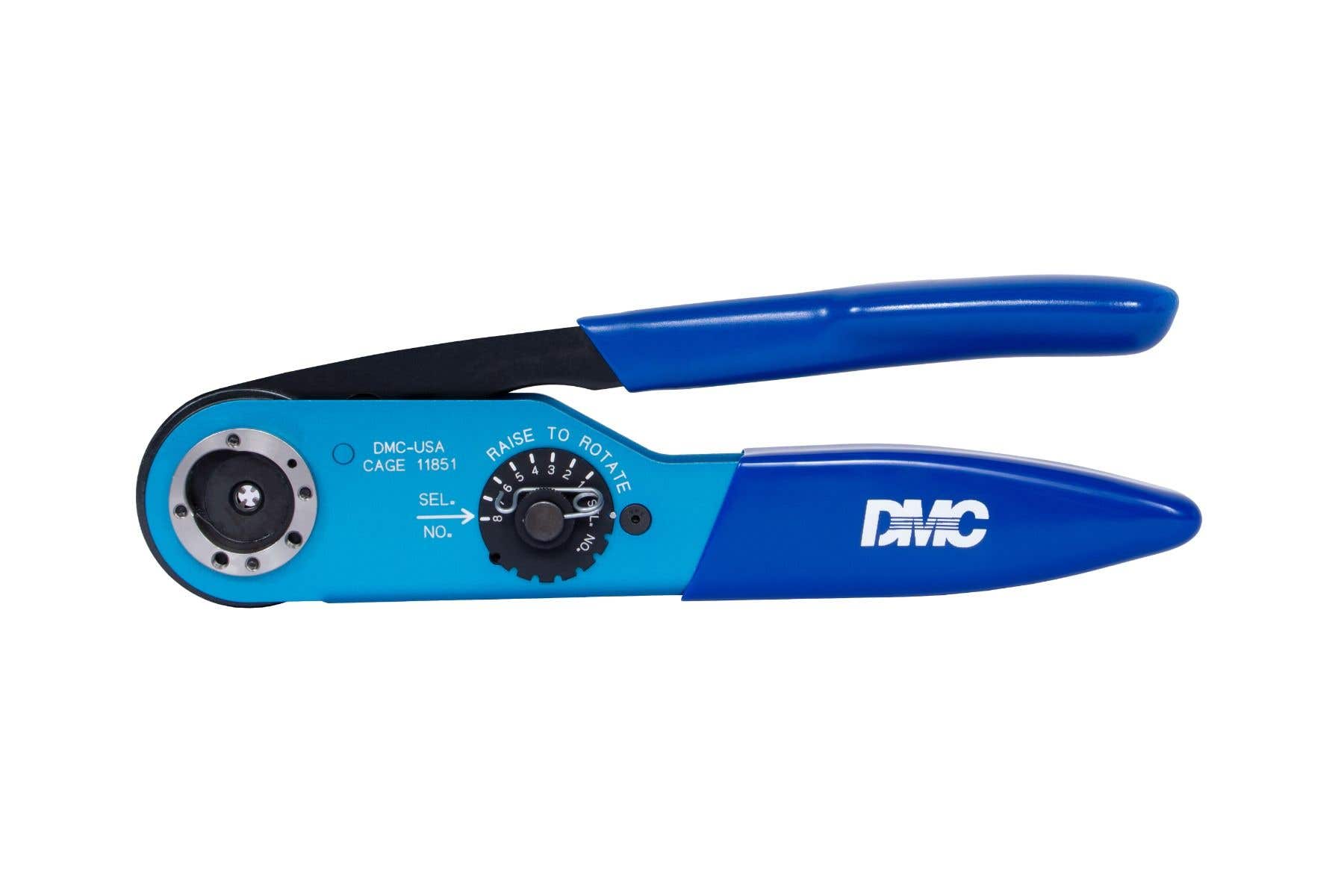 Adjustable Upper Range 8 Indent Crimp Tool - af8_without_turret_2_1.jpg