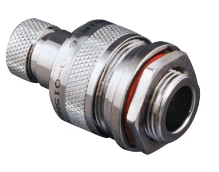 630-015 Cable Bulkhead Adapter with Strain Relief and Braid Sock.png